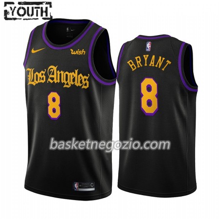 Canotte Bambino Los Angeles Lakers Kobe Bryant 8 2019-20 Nike City Creative Swingman